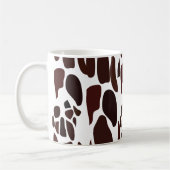 Giraffe Skin Pattern Koffiemok (Links)