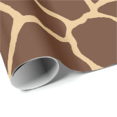 Giraffe Skin Pattern Print Wrapping Paper Cadeaupapier (Rol Hoek)