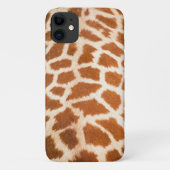 Giraffe Skin Texture Brown Pattern Case-Mate iPhone Case (Achterkant)