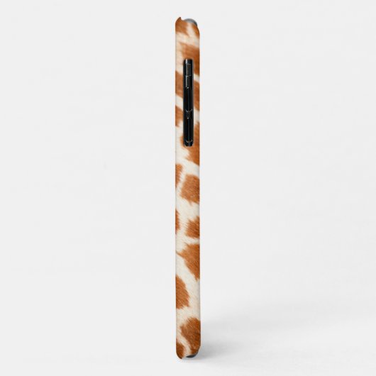 Giraffe Skin Texture Brown Pattern Case-Mate iPhone Case (Achterkant/links)