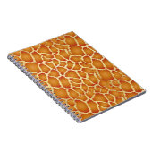Giraffe Skin Texture Pattern Notitieboek (Rechterzijde)
