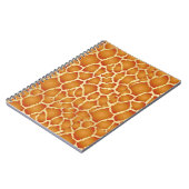 Giraffe Skin Texture Pattern Notitieboek (Linkerzijde)