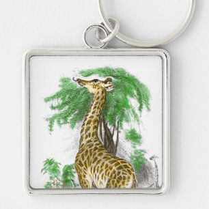 Giraffe Sleutelhanger