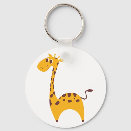 Giraffe Sleutelhanger (Voorkant)