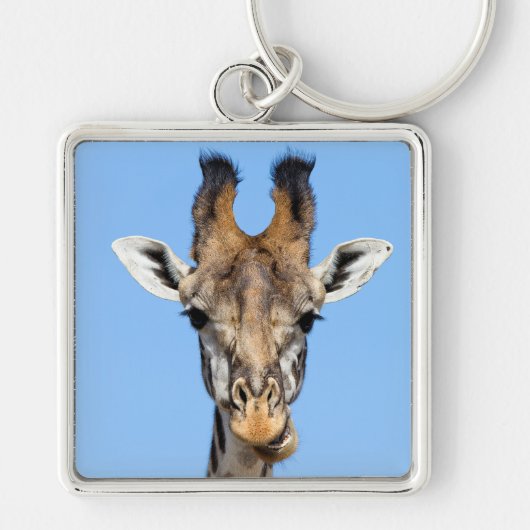 Giraffe Sleutelhanger (Voorkant)