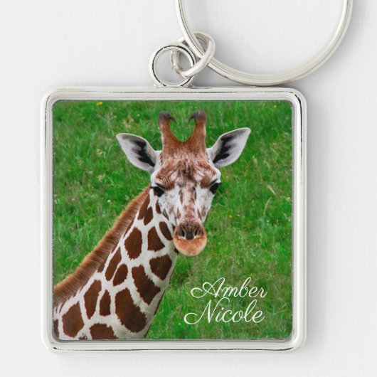 Giraffe Sleutelhanger (Voorkant)