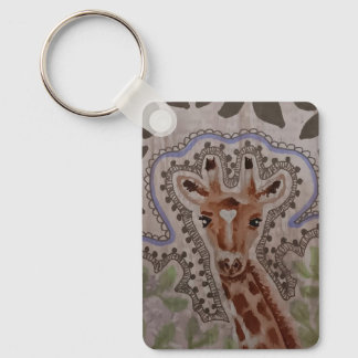 Giraffe Sleutelhanger