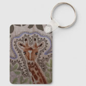 Giraffe Sleutelhanger (Achterkant)