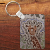 Giraffe Sleutelhanger (Voorkant)