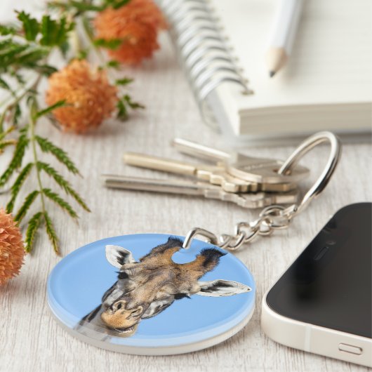 Giraffe Sleutelhanger (Voorkant Rechts)