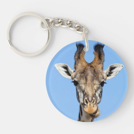 Giraffe Sleutelhanger (Voorkant)