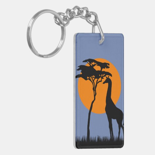 Giraffe Sleutelhanger (Voorkant Links)