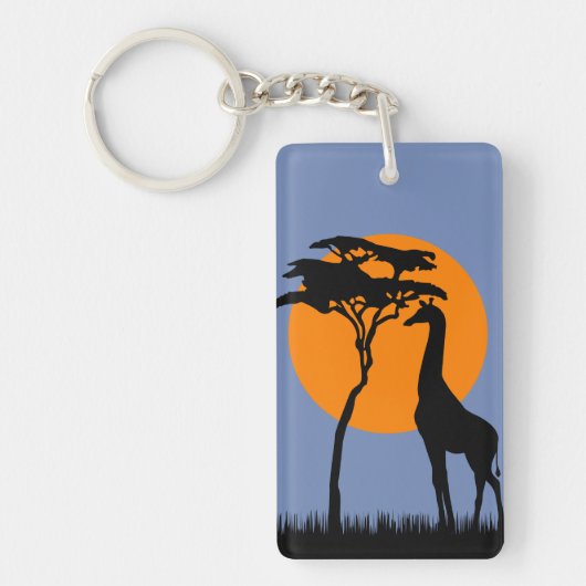 Giraffe Sleutelhanger (Voorkant)