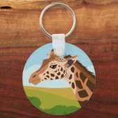 Giraffe Sleutelhanger (Voorkant)