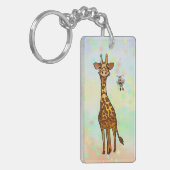 Giraffe sleutelhanger (Voorkant Links)