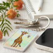 Giraffe sleutelhanger (Voorkant Rechts)