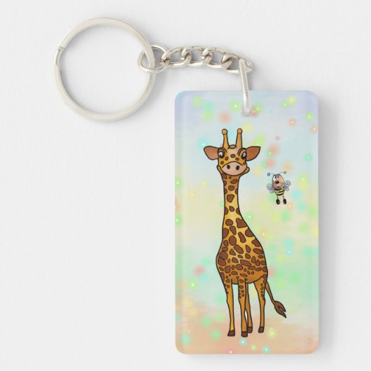 Giraffe sleutelhanger (Voorkant)