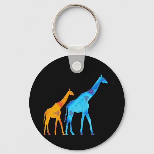Giraffe Sleutelhanger (Voorkant)