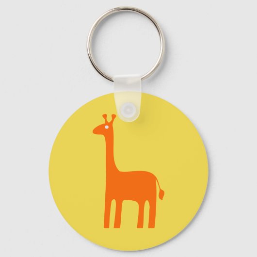 Giraffe Sleutelhanger (Voorkant)