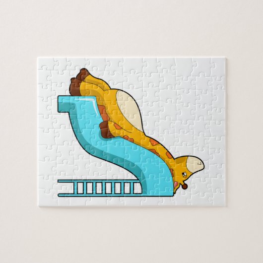 Giraffe Slide Legpuzzel (Horizontaal)