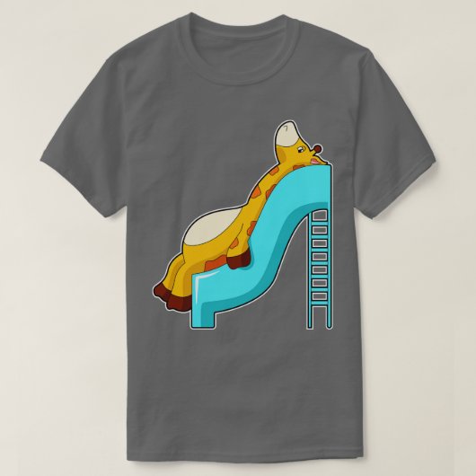 Giraffe Slide T-shirt (Design voorkant)