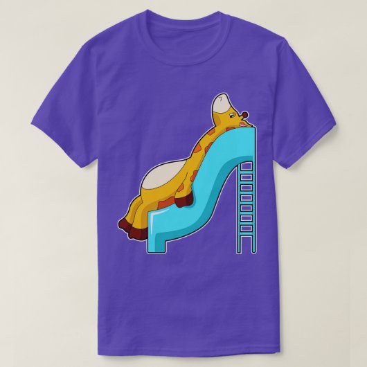 Giraffe Slide T-shirt (Design voorkant)