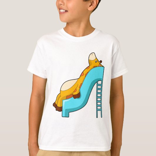 Giraffe Slide T-shirt (Voorkant)