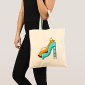 Giraffe Slide Tote Bag (Voorkant (product))