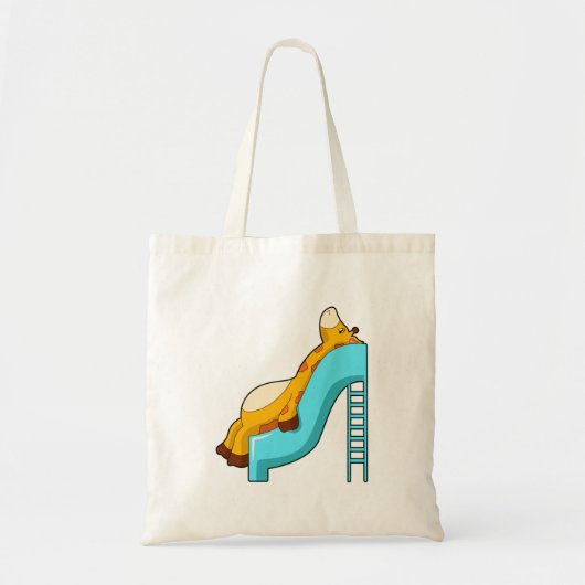 Giraffe Slide Tote Bag (Voorkant)
