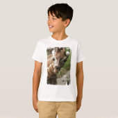 Giraffe Snack Kind T-Shirt (Voorkant volledig)
