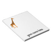 Giraffe - Speciaal Notitieblok voor kantoorbenodig (Schuin)