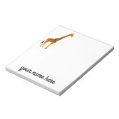 Giraffe - Speciaal Notitieblok voor kantoorbenodig (Linkerzijde)