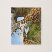 Giraffe spelpuzzel legpuzzel (Verticaal)