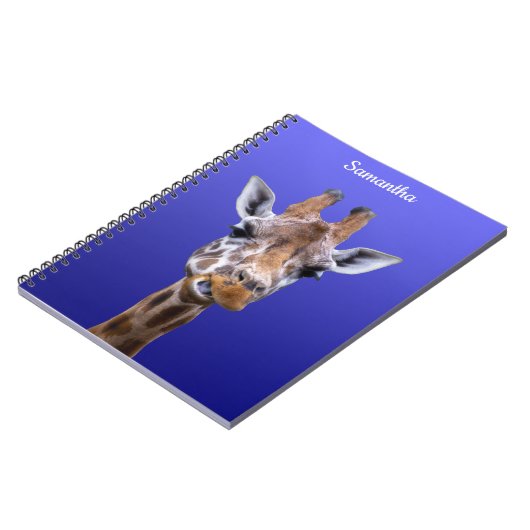 Giraffe Spiral notitieboek (Linkerzijde)