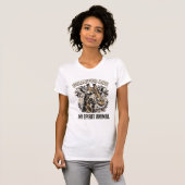 Giraffe Spirit Dier Oud Gravure Shirt Ontwerp (Voorkant volledig)
