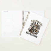 Giraffe Spirit Dier Oude Gravure Shirt Ontwerp Planner (Display)