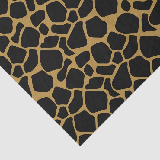 Giraffe Spot Animal Print Tissuepapier (Detail)