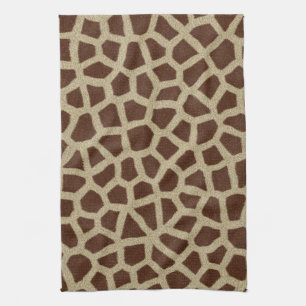 Giraffe Spot Animal Print Wild Keuken Schotel Hand Theedoek