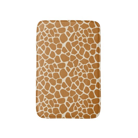 Giraffe Spots Bath Mat (Voorkant Verticaal)
