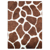 Giraffe spots klembord (Achterkant)