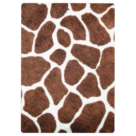 Giraffe spots klembord (Achterkant)