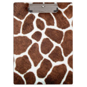 Giraffe spots klembord (Voorkant)