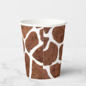 Giraffe spots papieren bekers (Rechts)