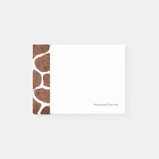 Giraffe spots post-it® notes (Voorkant)
