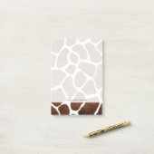 Giraffe spots post-it® notes (Op bureau)