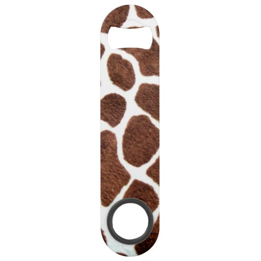 Giraffe spots speed flessenopener (Voorkant)
