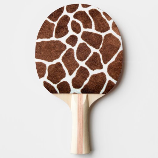 Giraffe spots tafeltennisbatje (Voorkant)