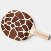 Giraffe spots tafeltennisbatje (Zijkant)