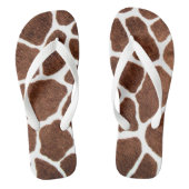 Giraffe spots teenslippers (Voetbed)