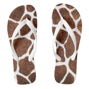 Giraffe spots teenslippers